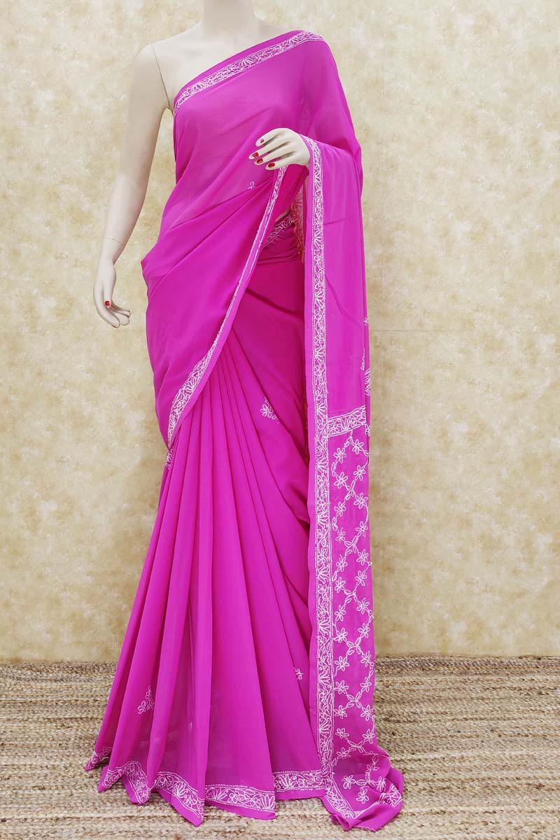 Precious Dark Pink Soft Banarasi Silk Saree With Ideal Blouse Piece –  LajreeDesigner