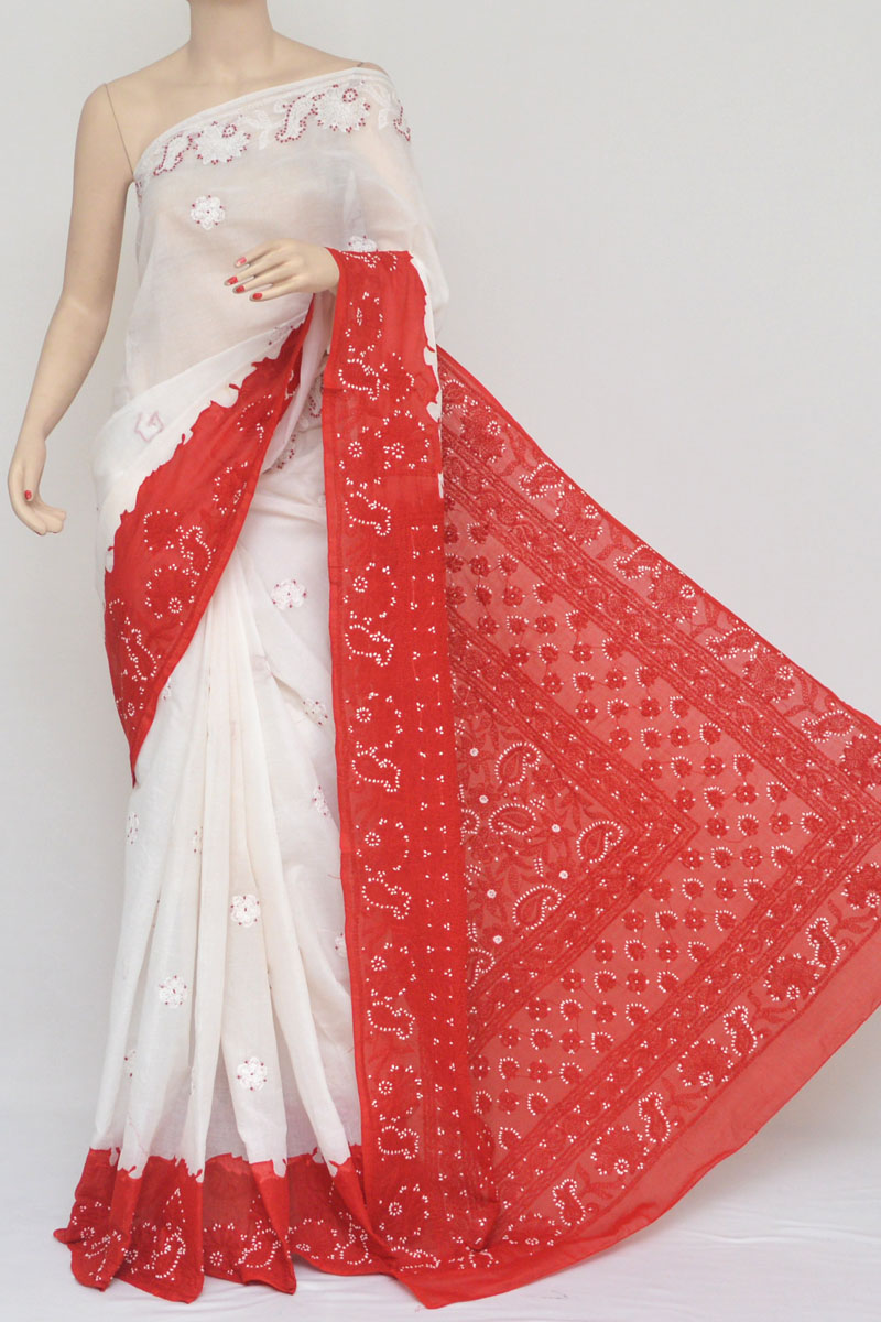 Farah Tissue Chikankari Saree – Lucknow Chikan, Readymade Chikan Kurtis,  Kurti Sets, Chikan Suits, – Noorkari