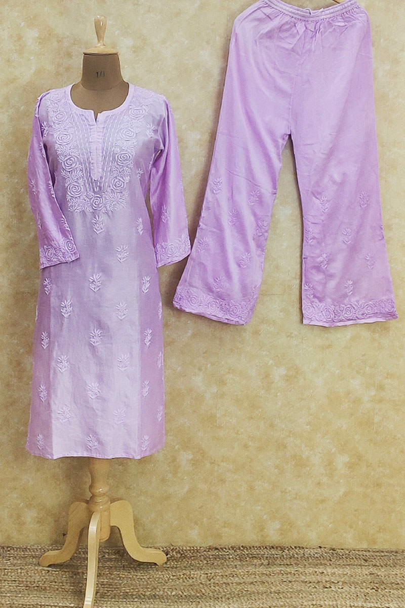 Buy Apratim Ladies And Woman Georgette Lucknowi Chikankari Embroidery Kurti- Kurta-Top Online at 70% off. |Paytm Mall