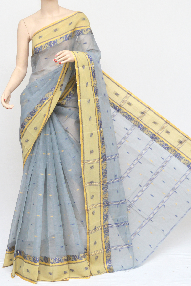 Bengal Weavers Products Zari tant saree