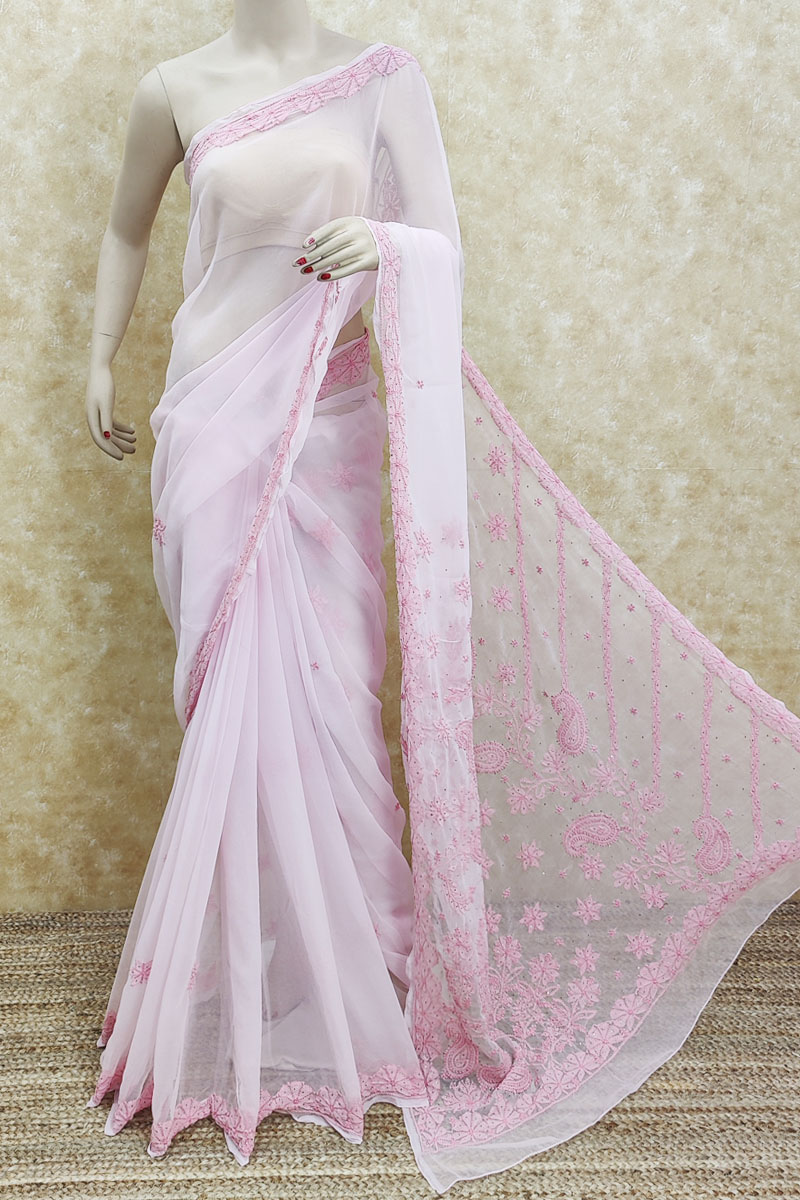 Beautiful Lavender Colour Soft Handloom Weaving Silk Saree With Blouse