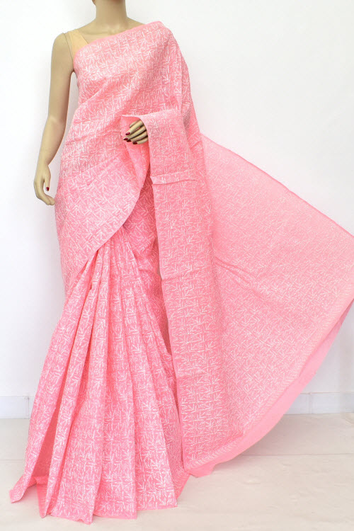 Tepchi Chikankari Sarees – The Lucknowi Chikan